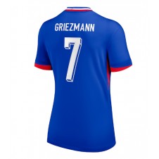 Frankrike Antoine Griezmann #7 Hemmatröja Dam EM 2024 Korta ärmar